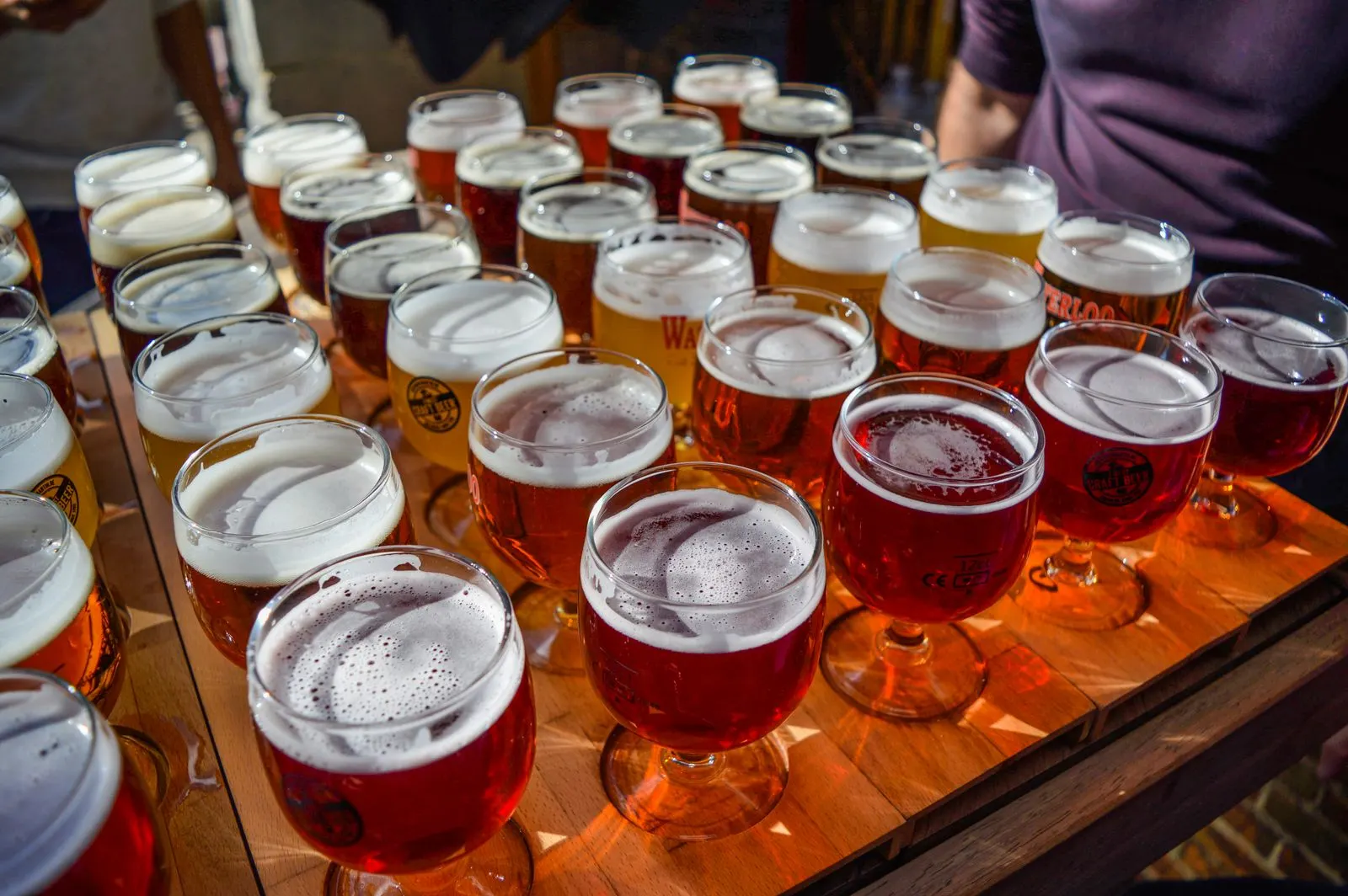 Bier wird probiert